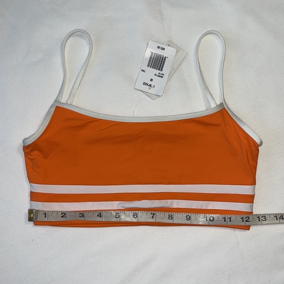 L*Space REN Bikini TOP Tangerine Sz M - Picture 4 of 8